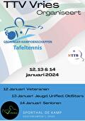 Groninger tafeltennis kampioenschappen 2024
